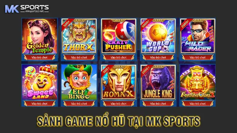 Nổ hũ MK Sports - Rồng Hổ May Mắn